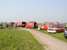 Die Freiwillige Feuerwehr bei einem Einsatz