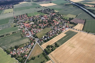 Luftbild, OT Wassel, Hiller © Stadt Sehnde