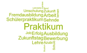 Praktikum Wortwolke.png Praktikum Wortwolke.png © Stadt Sehnde