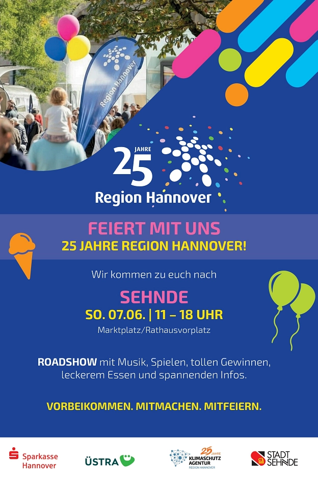 Roadshow 25 Jahre Region Hannover&nbsp;&copy;&nbsp;Stadt Sehnde